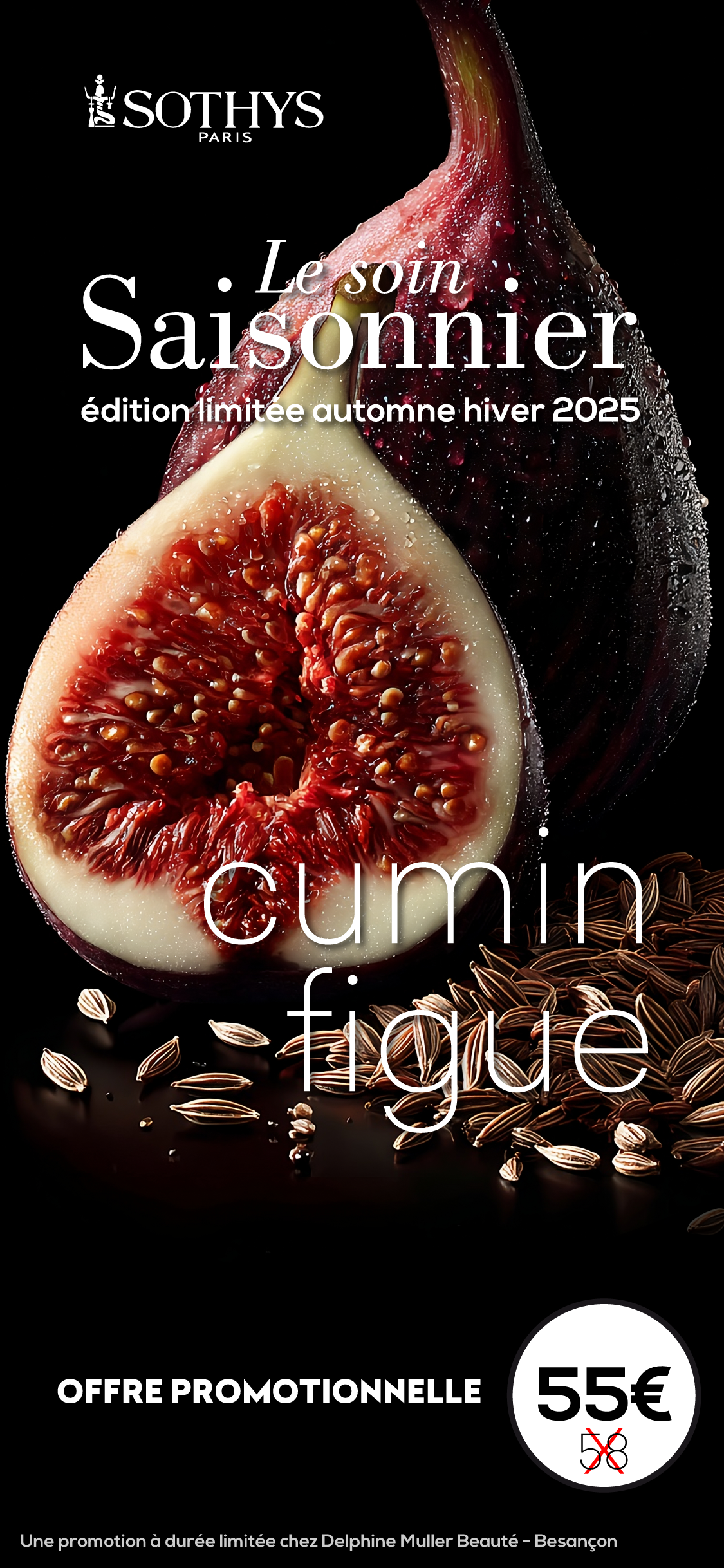 NOUVEAU : soin saisonnier oxygénant Sothys automne hiver 2025